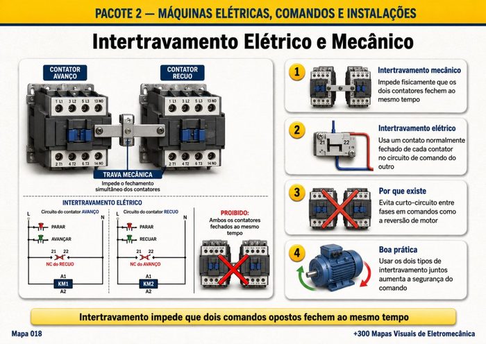 Mapa 018: Intertravamento Elétrico e Mecânico
